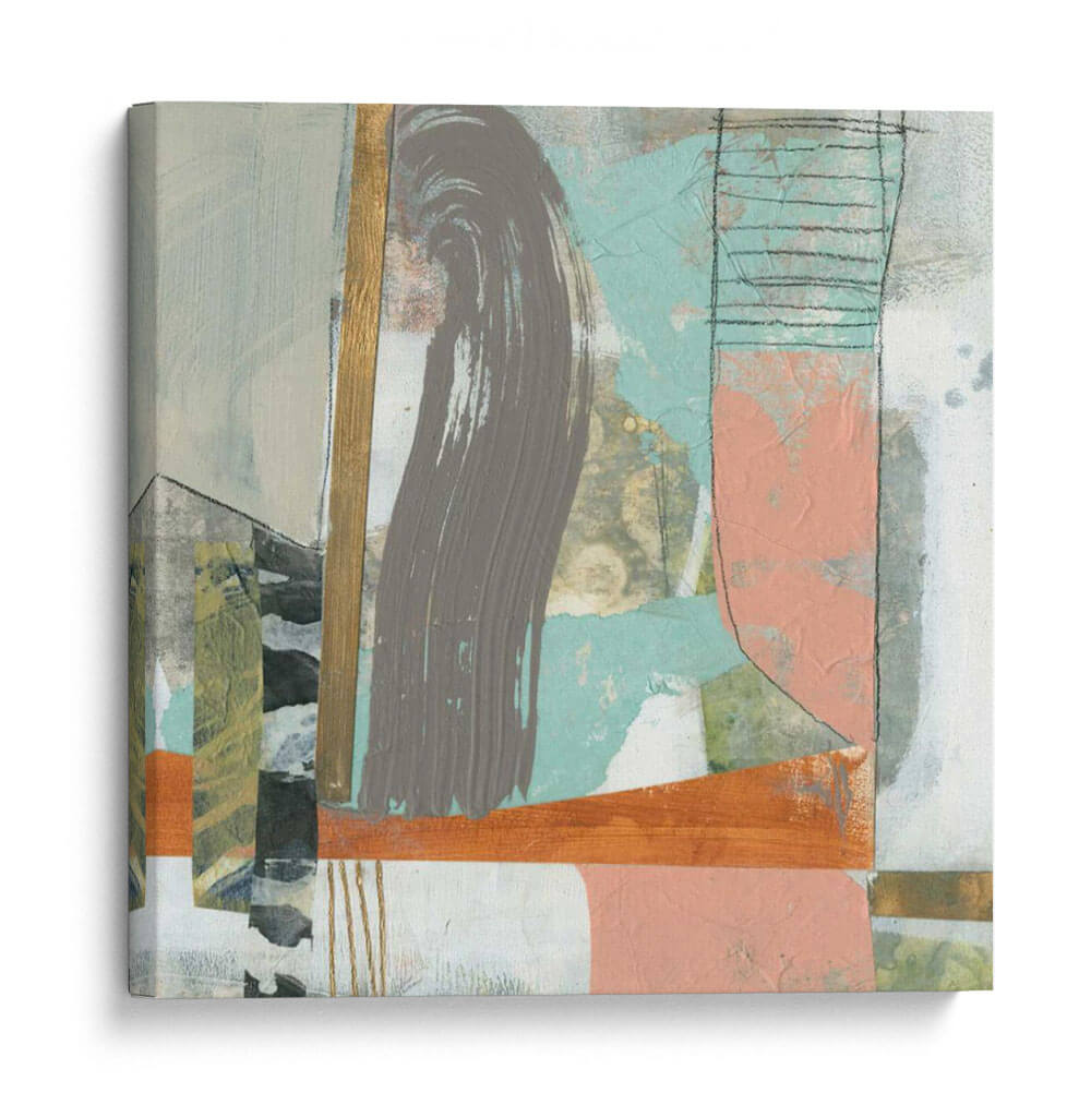 Collage Juguetón Ii - Jennifer Goldberger | Cuadro decorativo de Canvas Lab