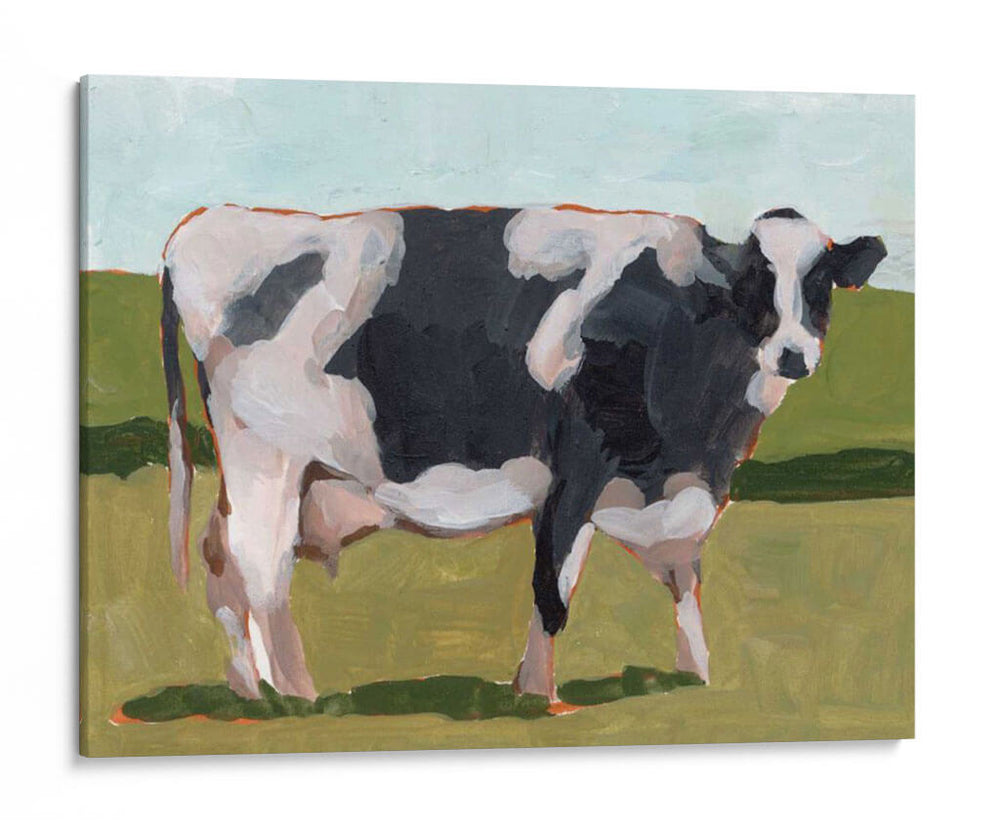 Retrato De Vaca I - Melissa Wang | Cuadro decorativo de Canvas Lab