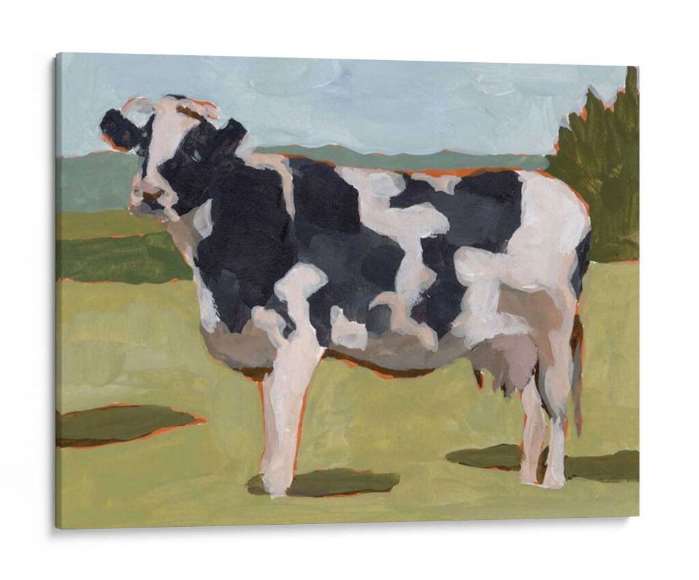 Retrato De Vaca Ii - Melissa Wang | Cuadro decorativo de Canvas Lab