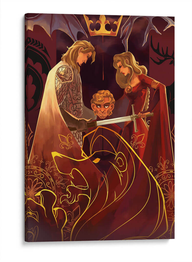 Los hijos Lannister | Cuadro decorativo de Canvas Lab