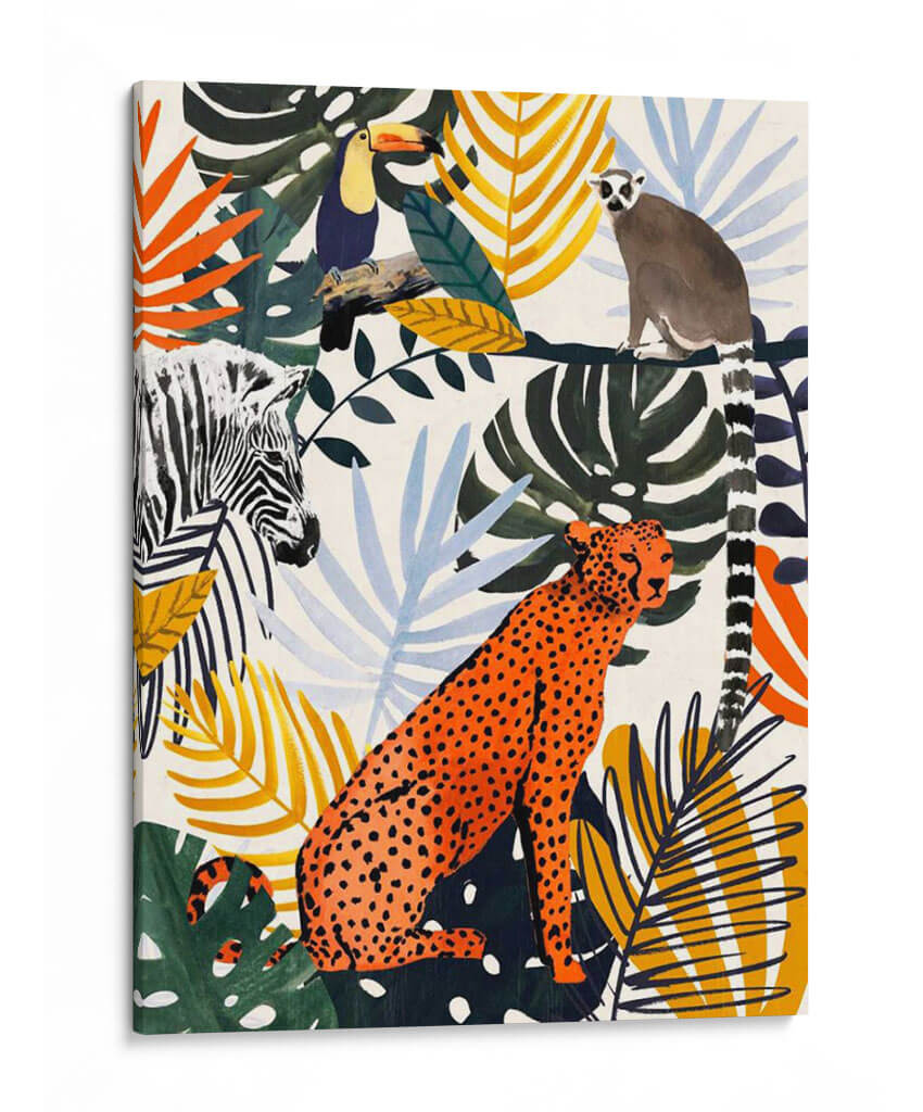 Jungle Joumble I - Victoria Borges | Cuadro decorativo de Canvas Lab