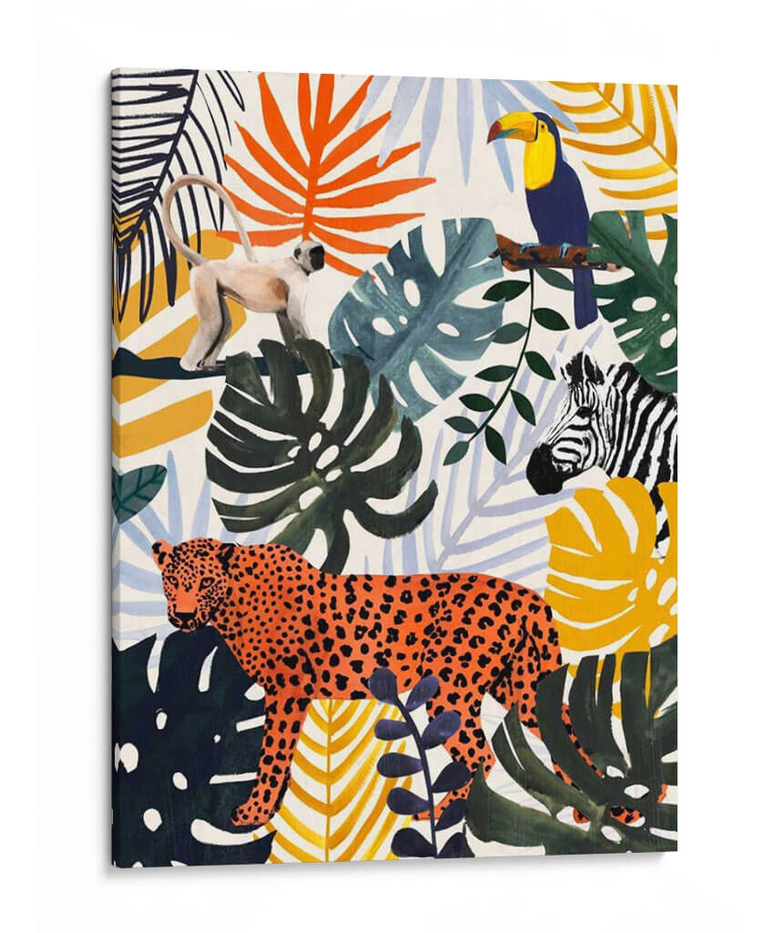 Jungle Jumble Ii - Victoria Borges | Cuadro decorativo de Canvas Lab