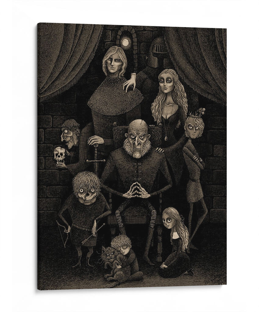 Los monstruos Lannister | Cuadro decorativo de Canvas Lab
