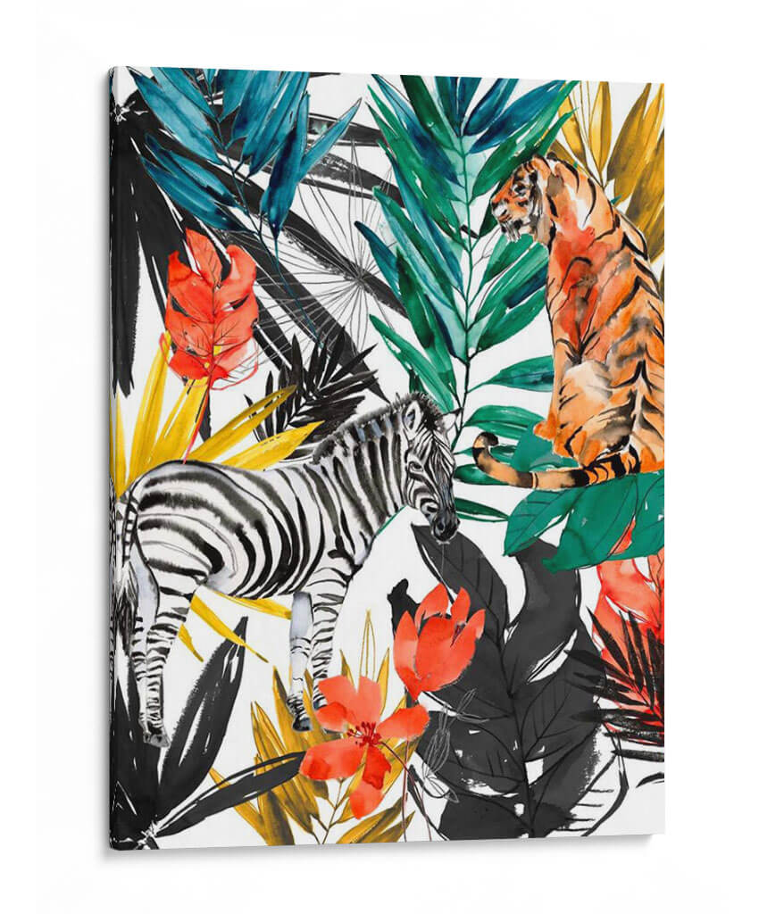 Vida Jungle I - Jennifer Goldberger | Cuadro decorativo de Canvas Lab