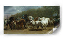 Feria de caballos II - Rosa Bonheur | Cuadro decorativo de Canvas Lab