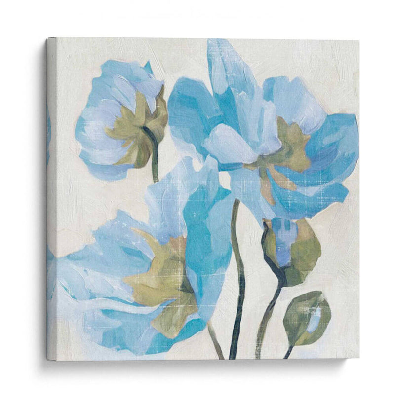 Azure Peony I - Gerard Paul Deshayes | Cuadro decorativo de Canvas Lab