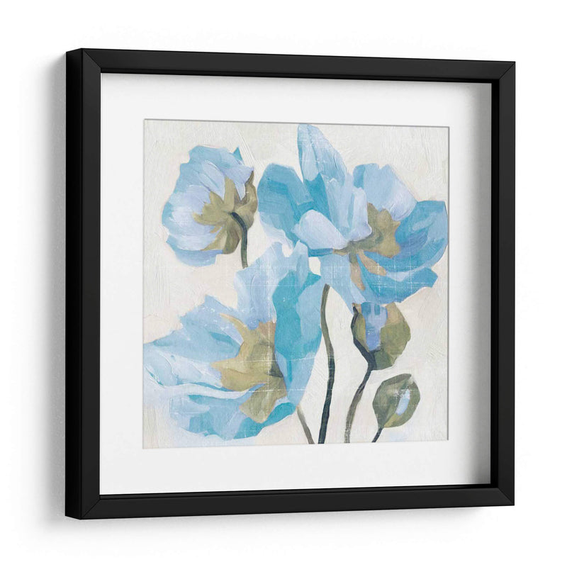 Azure Peony I - Gerard Paul Deshayes | Cuadro decorativo de Canvas Lab