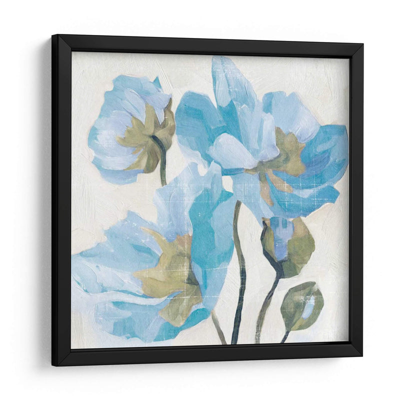 Azure Peony I - Gerard Paul Deshayes | Cuadro decorativo de Canvas Lab