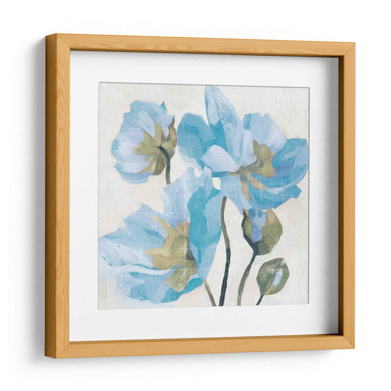 Azure Peony I - Gerard Paul Deshayes | Cuadro decorativo de Canvas Lab