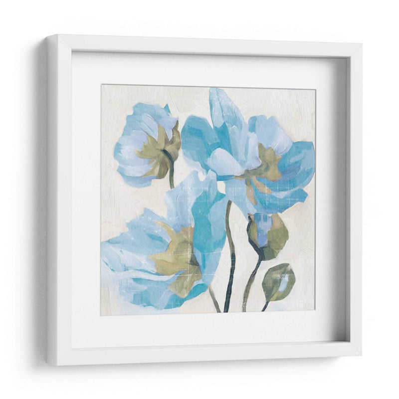 Azure Peony I - Gerard Paul Deshayes | Cuadro decorativo de Canvas Lab