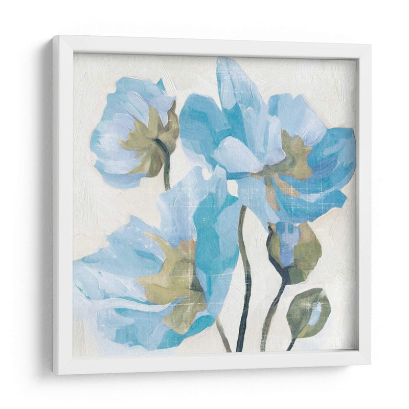 Azure Peony I - Gerard Paul Deshayes | Cuadro decorativo de Canvas Lab