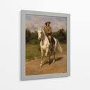 Retrato a caballo del Col. William F. Cody - Rosa Bonheur | Cuadro decorativo de Canvas Lab
