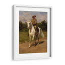 Retrato a caballo del Col. William F. Cody - Rosa Bonheur | Cuadro decorativo de Canvas Lab