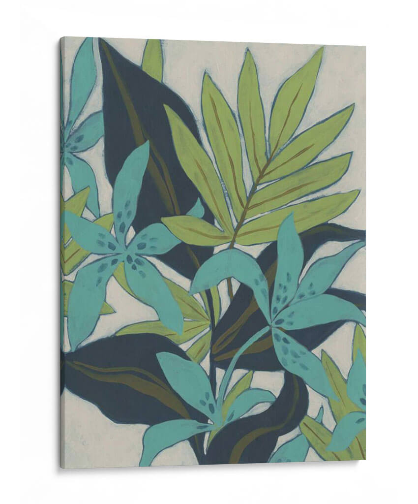 Jungle Blues I - June Erica Vess | Cuadro decorativo de Canvas Lab