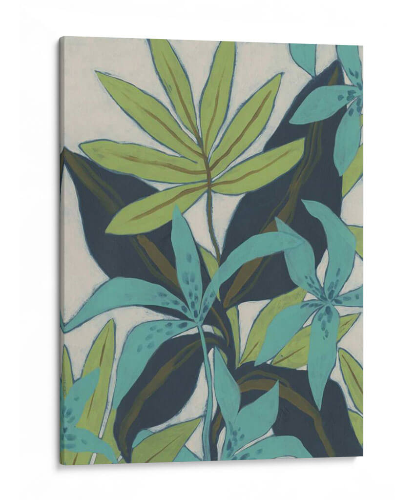 Jungle Blues Ii - June Erica Vess | Cuadro decorativo de Canvas Lab