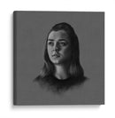 Retrato de Arya Stark | Cuadro decorativo de Canvas Lab