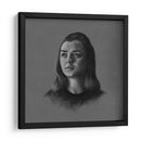 Retrato de Arya Stark | Cuadro decorativo de Canvas Lab