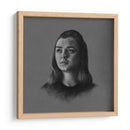 Retrato de Arya Stark | Cuadro decorativo de Canvas Lab