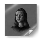 Retrato de Arya Stark | Cuadro decorativo de Canvas Lab