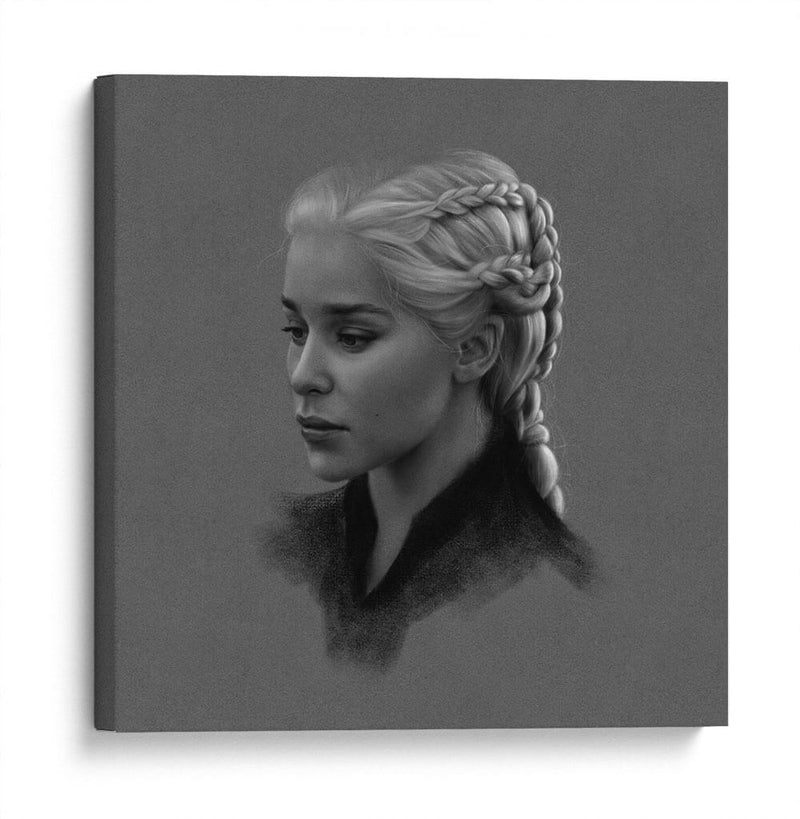 Retrato de Daenerys Targaryen | Cuadro decorativo de Canvas Lab