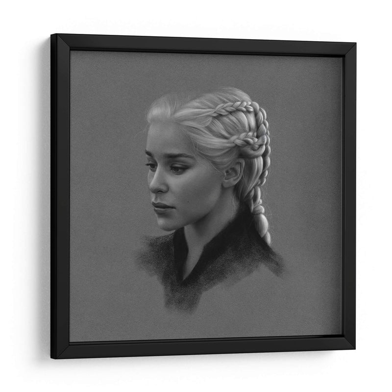 Retrato de Daenerys Targaryen | Cuadro decorativo de Canvas Lab