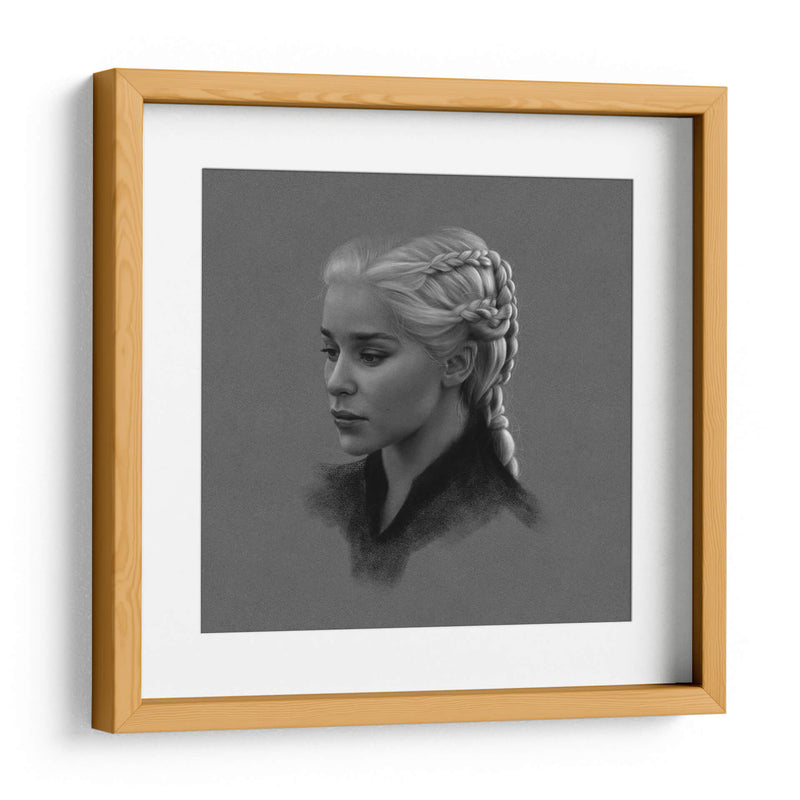 Retrato de Daenerys Targaryen | Cuadro decorativo de Canvas Lab