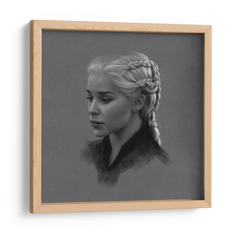 Retrato de Daenerys Targaryen | Cuadro decorativo de Canvas Lab