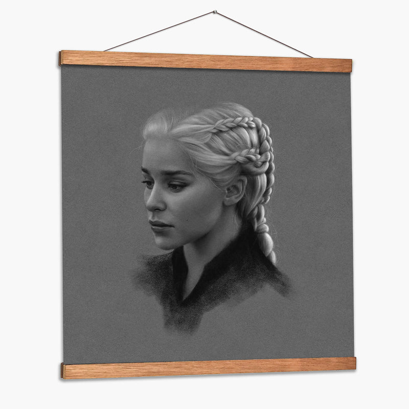 Retrato de Daenerys Targaryen | Cuadro decorativo de Canvas Lab