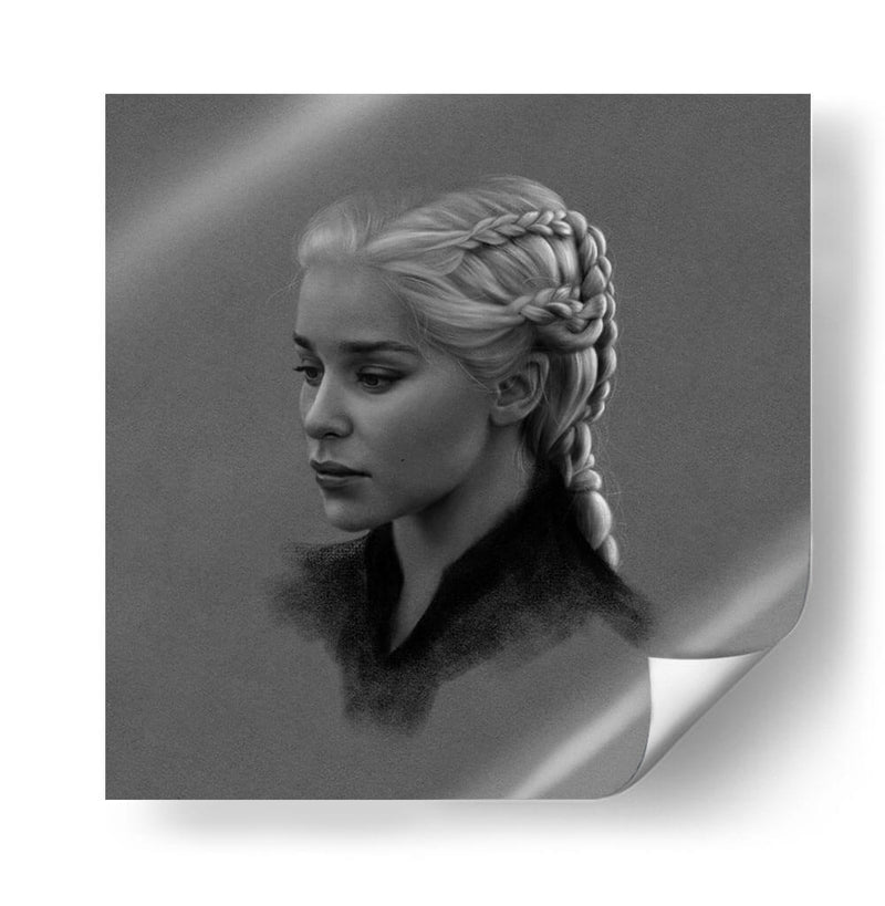 Retrato de Daenerys Targaryen | Cuadro decorativo de Canvas Lab