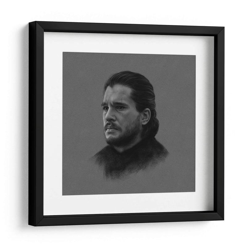 Retrato de Jon Snow | Cuadro decorativo de Canvas Lab