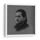 Retrato de Jon Snow | Cuadro decorativo de Canvas Lab