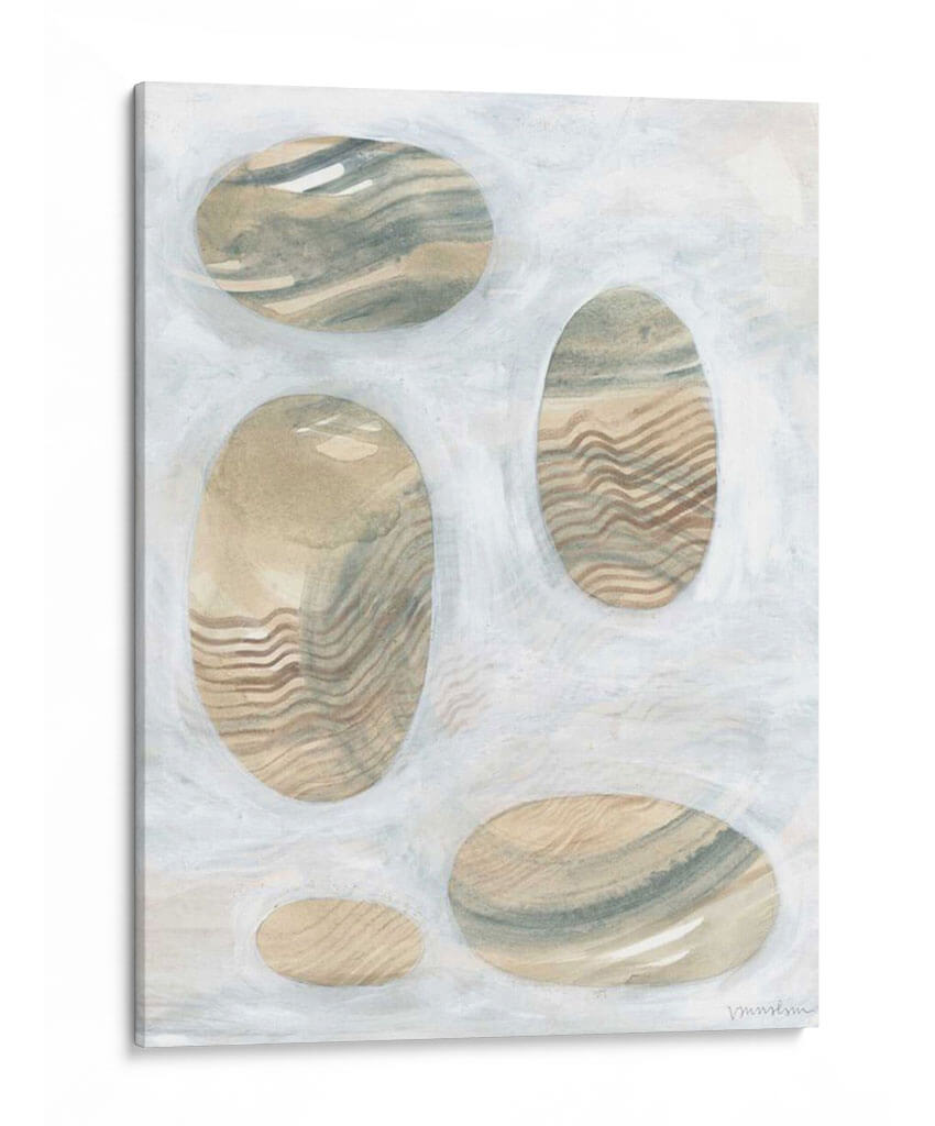 Rocas De Río Neutral Iii - Vanna Lam | Cuadro decorativo de Canvas Lab