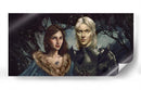 Rhaegar y Lyanna | Cuadro decorativo de Canvas Lab