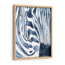Índigo Cebra I - Victoria Borges | Cuadro decorativo de Canvas Lab