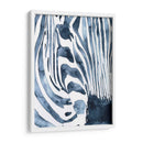 Índigo Cebra I - Victoria Borges | Cuadro decorativo de Canvas Lab