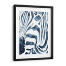Índigo Zebra Ii - Victoria Borges | Cuadro decorativo de Canvas Lab