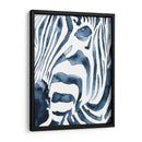 Índigo Zebra Ii - Victoria Borges | Cuadro decorativo de Canvas Lab