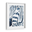 Índigo Zebra Ii - Victoria Borges | Cuadro decorativo de Canvas Lab
