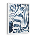 Índigo Zebra Ii - Victoria Borges | Cuadro decorativo de Canvas Lab