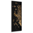Gilded Peacock Triptych I - Jennifer Goldberger | Cuadro decorativo de Canvas Lab