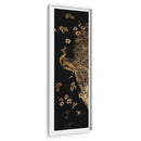 Gilded Peacock Triptych I - Jennifer Goldberger | Cuadro decorativo de Canvas Lab