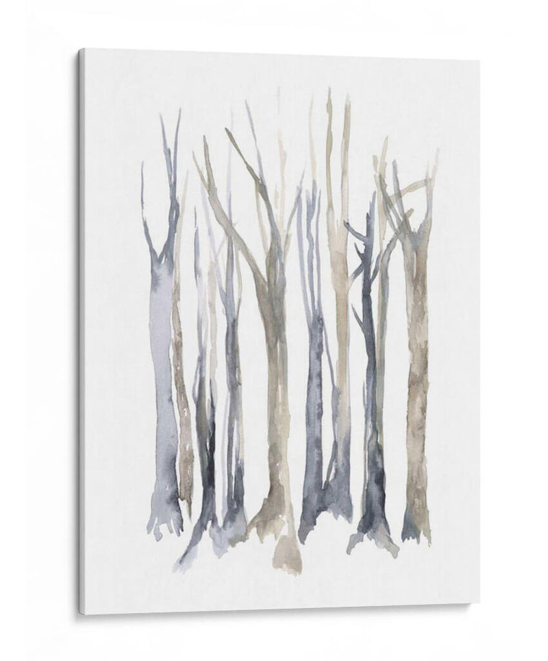 Neutral Treeline I - Jennifer Goldberger | Cuadro decorativo de Canvas Lab