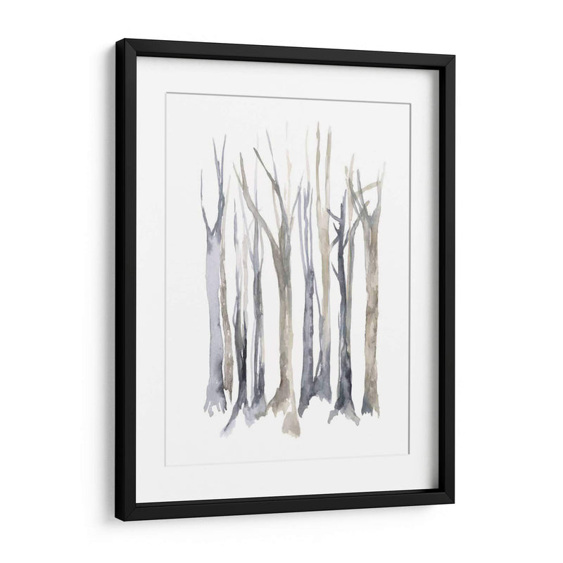 Neutral Treeline I - Jennifer Goldberger | Cuadro decorativo de Canvas Lab