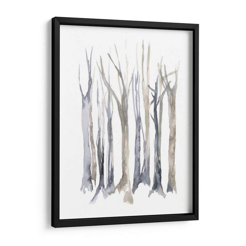 Neutral Treeline I - Jennifer Goldberger | Cuadro decorativo de Canvas Lab