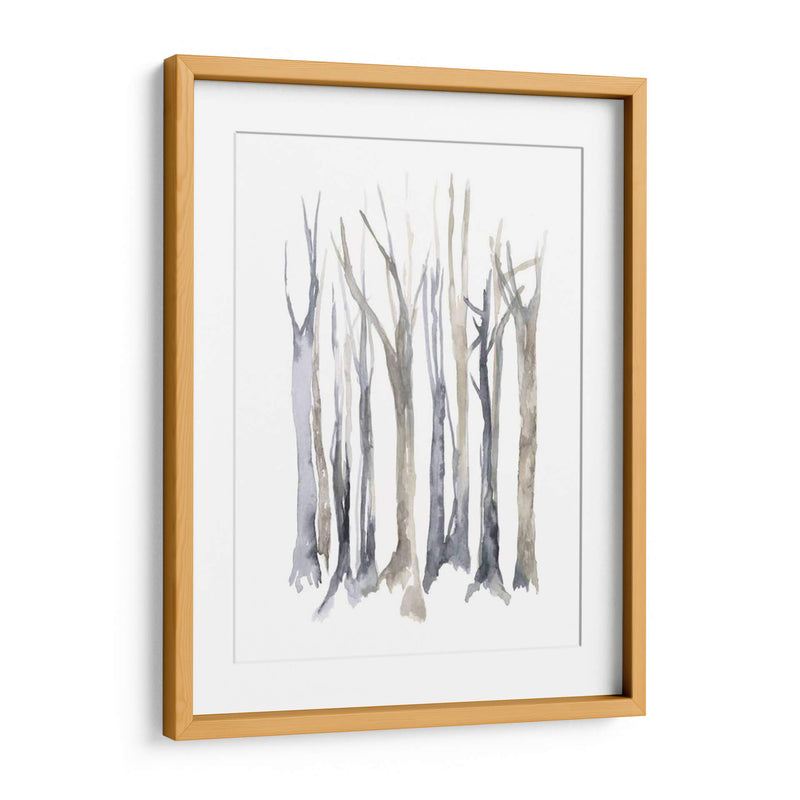 Neutral Treeline I - Jennifer Goldberger | Cuadro decorativo de Canvas Lab