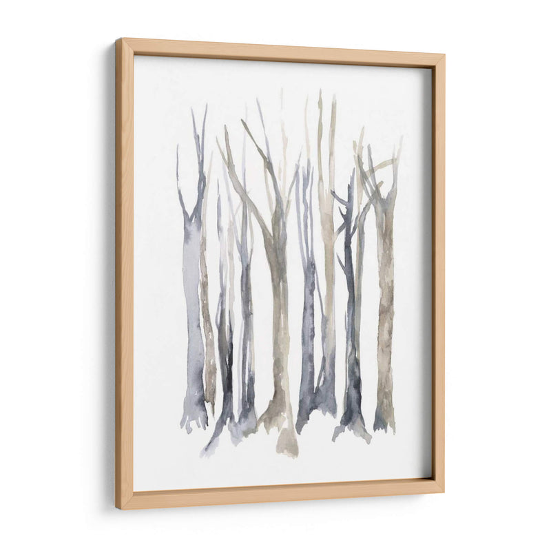 Neutral Treeline I - Jennifer Goldberger | Cuadro decorativo de Canvas Lab