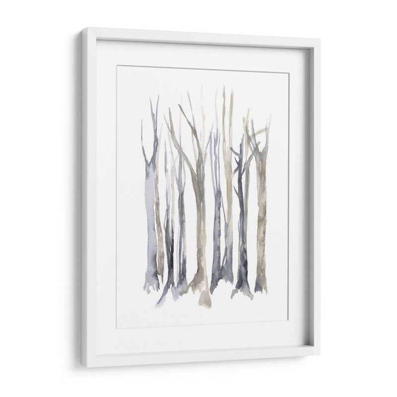 Neutral Treeline I - Jennifer Goldberger | Cuadro decorativo de Canvas Lab