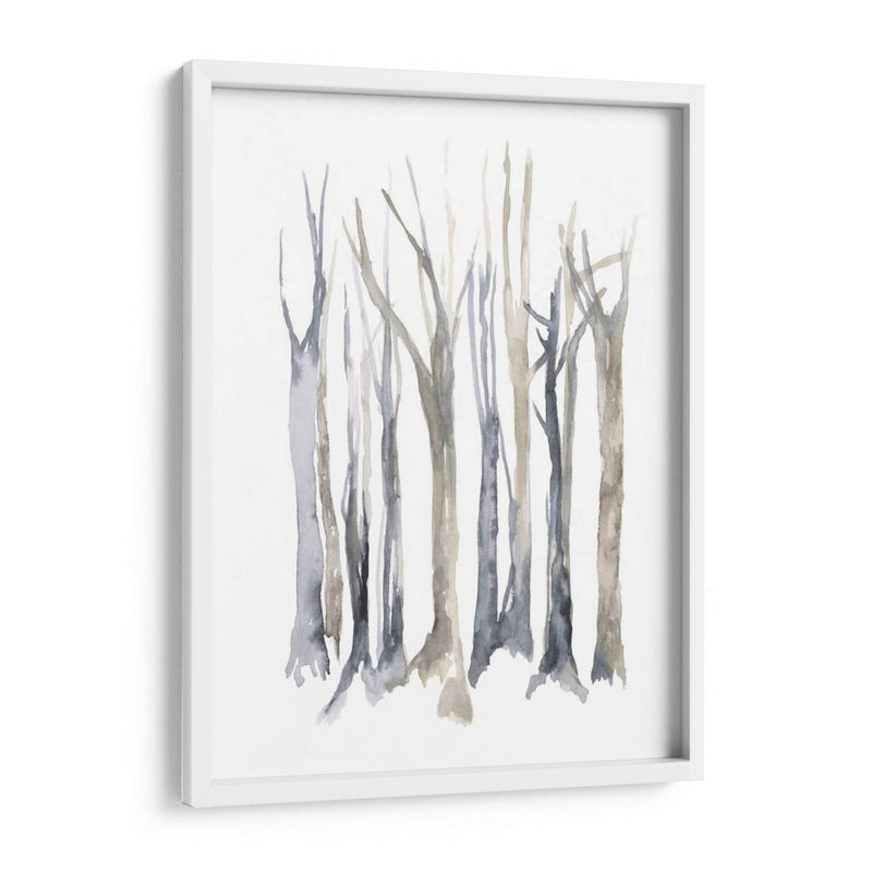 Neutral Treeline I - Jennifer Goldberger | Cuadro decorativo de Canvas Lab