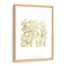 Patio De Papel De Aluminio De Oro I - Renee W. Stramel | Cuadro decorativo de Canvas Lab