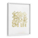 Patio De Papel De Aluminio De Oro I - Renee W. Stramel | Cuadro decorativo de Canvas Lab